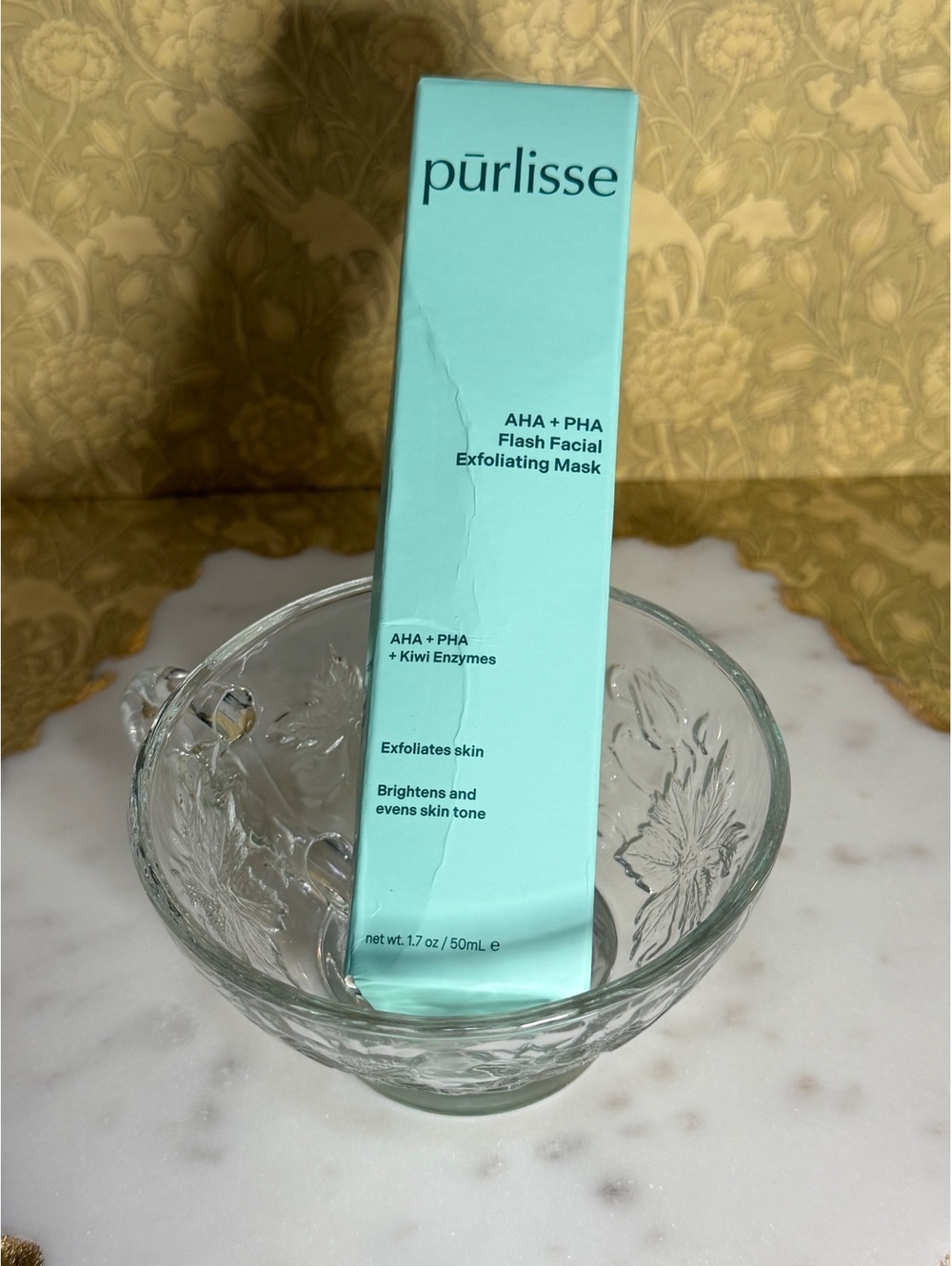 purlisse aha + pha Flash Facial Exfoliating Mask 1.7 oz / 50 mL